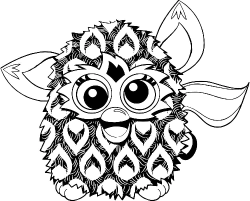 Dibujos para colorear Furby en alta calidad.

50 piezas