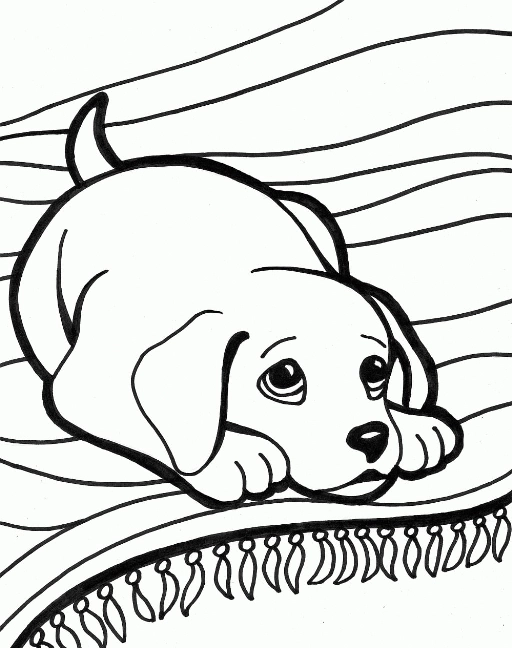 Dog Coloring Pages for Kids. Print Them Online for Free!