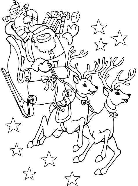Among us coloring pages impostor