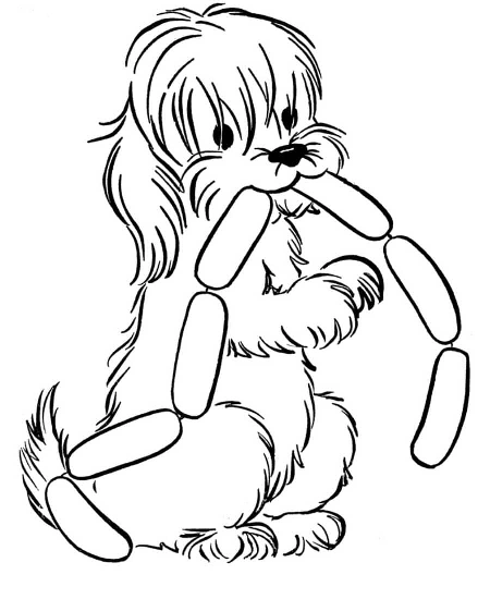 Dog Coloring Pages for Kids. Print Them Online for Free!