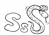 English Letters: Coloring Pages with Single Letters and the Whole Alphabet