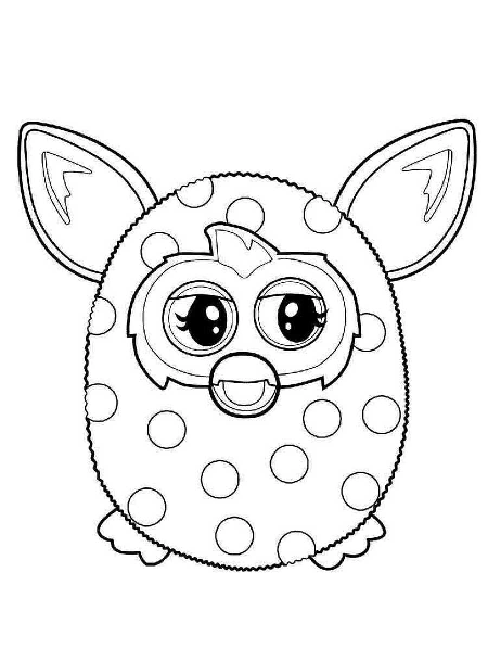 Dibujos para colorear Furby en alta calidad.

50 piezas