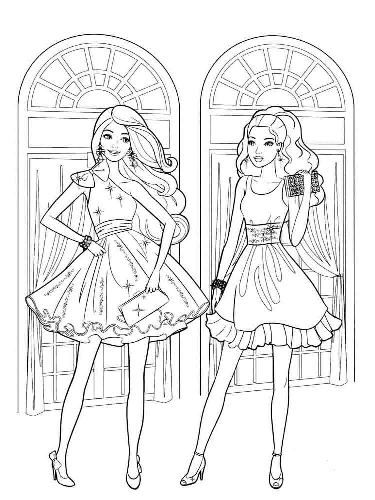 Large Collection of Complex Coloring Pages for 10- to 12-Year-Old Girls