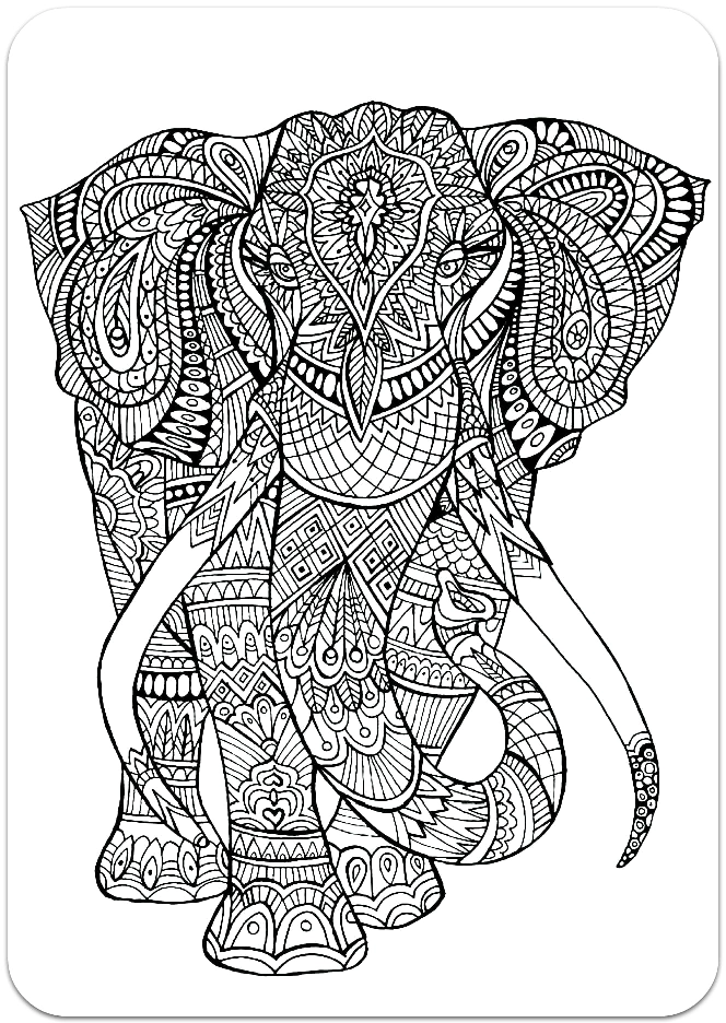 Large Collection of Complex Coloring Pages for 10- to 12-Year-Old Girls