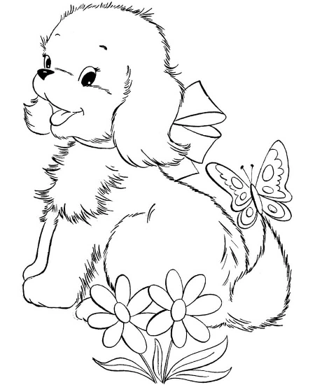 Dog Coloring Pages for Kids. Print Them Online for Free!