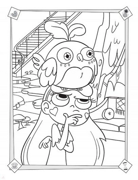 A large collection of coloring pages with unique pictures