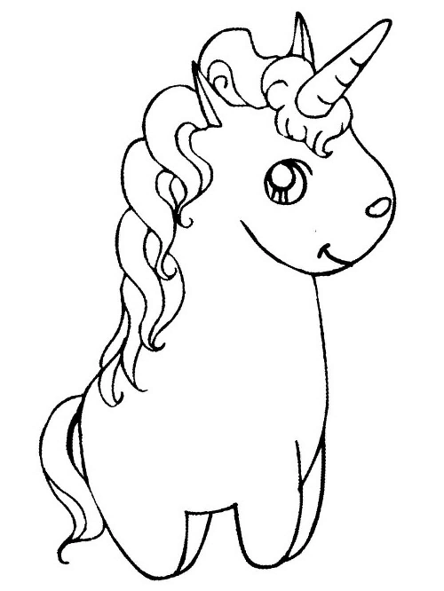 HD Unicorn Coloring Pages for Printing, 100 Images