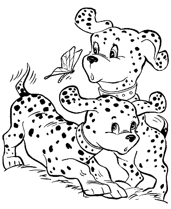 Dog Coloring Pages for Kids. Print Them Online for Free!