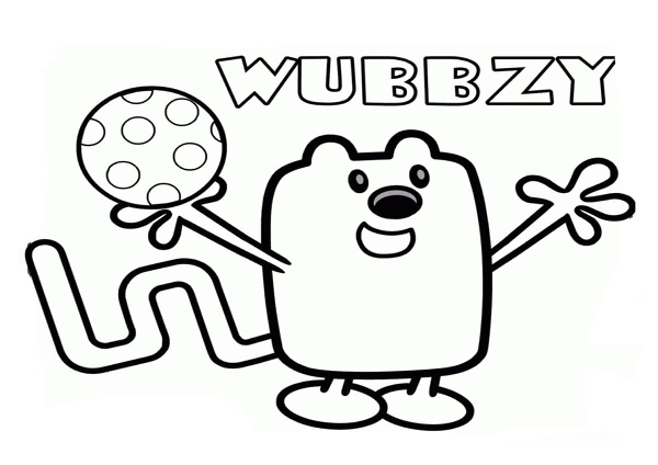 Unique Collection of Wubbzy and His Friends Coloring Pages