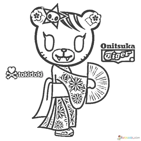 Coloring Pages Tokidoki, 50 Pictures