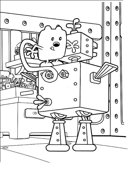 Unique Collection of Wubbzy and His Friends Coloring Pages