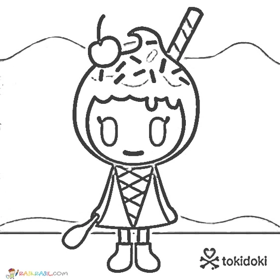 Coloring Pages Tokidoki, 50 Pictures