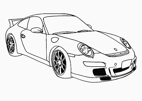 Cars Coloring Pages for Boys. Print Them Online!