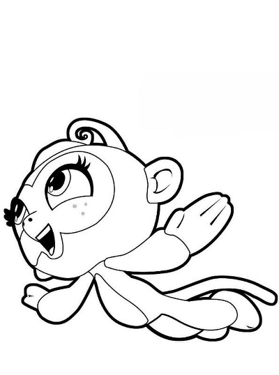 Fingerlings coloring pages