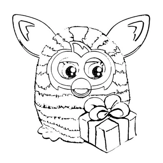 Furby coloring pages in high quality.

50 pieces