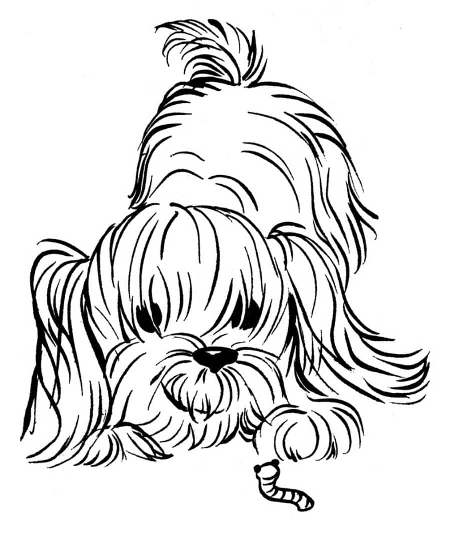 Dog Coloring Pages for Kids. Print Them Online for Free!