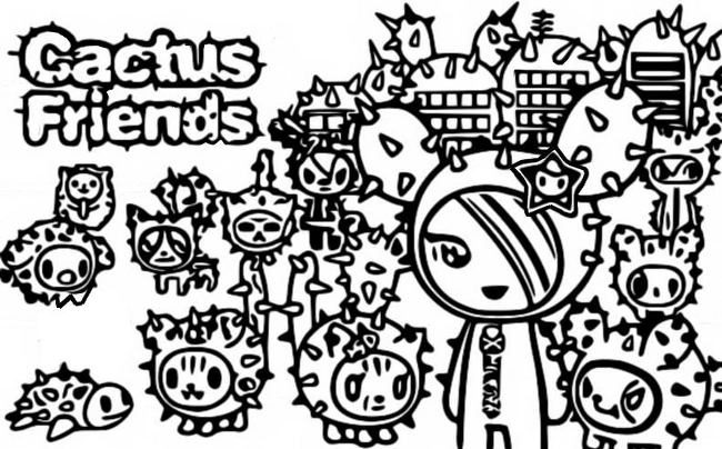 Coloring Pages Tokidoki, 50 Pictures