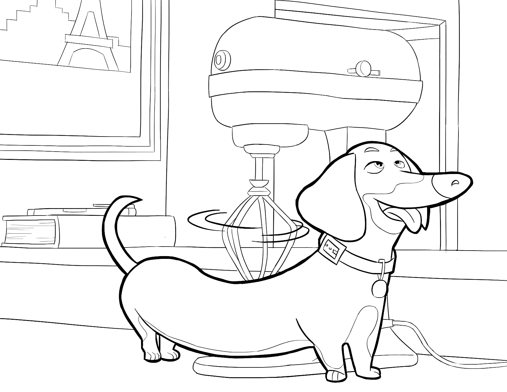 Unique Collection of The Secret Life of Pets Coloring Pages .