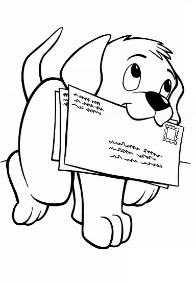 Dog Coloring Pages for Kids. Print Them Online for Free!