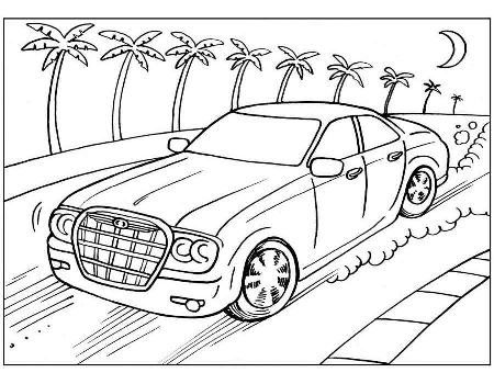 Cars Coloring Pages for Boys. Print Them Online!