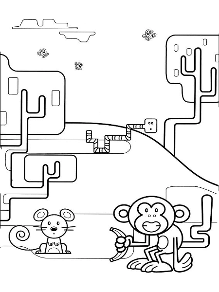 Unique Collection of Wubbzy and His Friends Coloring Pages