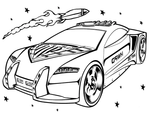 Cars Coloring Pages for Boys. Print Them Online!