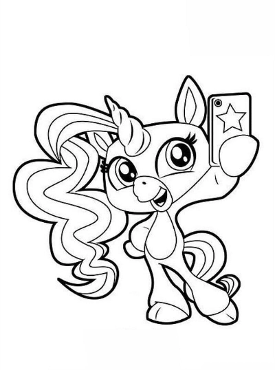 Fingerlings coloring pages
