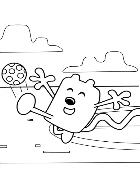 Unique Collection of Wubbzy and His Friends Coloring Pages