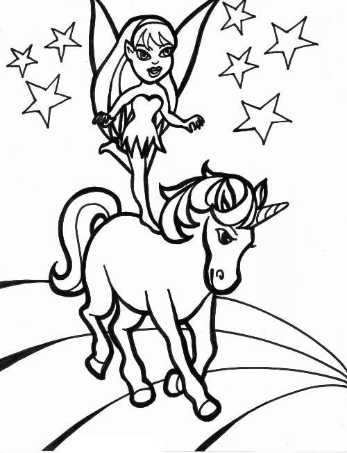 HD Unicorn Coloring Pages for Printing, 100 Images