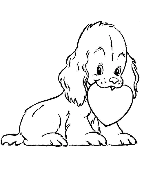 Dog Coloring Pages for Kids. Print Them Online for Free!