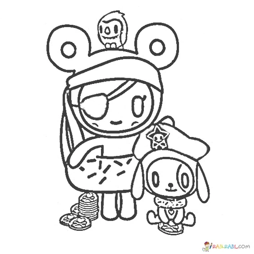 Coloring Pages Tokidoki, 50 Pictures