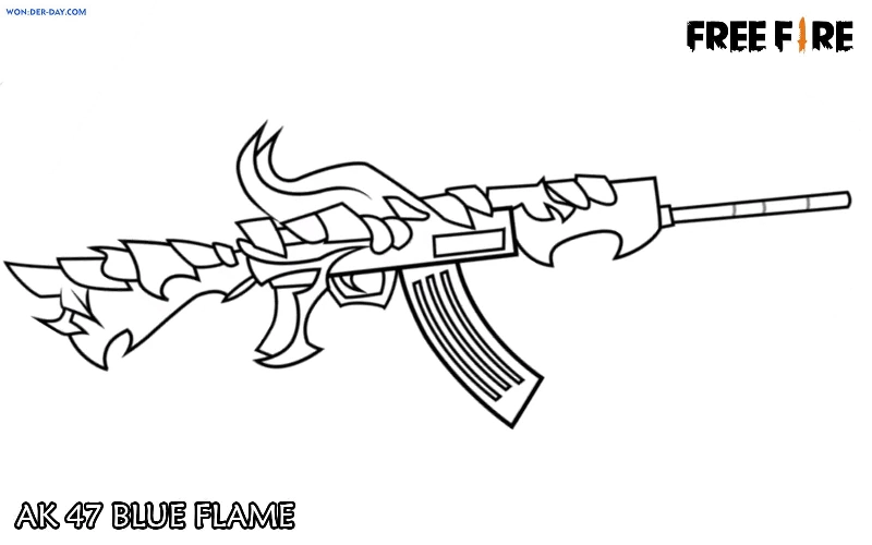free fire game coloring pages