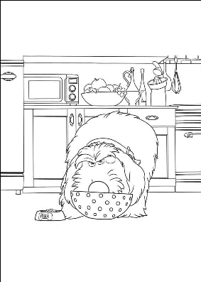 Unique Collection of The Secret Life of Pets Coloring Pages .