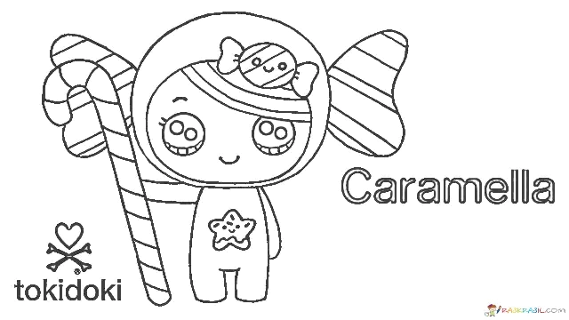 Coloriages Tokidoki, 50 images