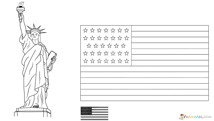 https://super-coloring.com/images/th/Раскраски американского флага (США)